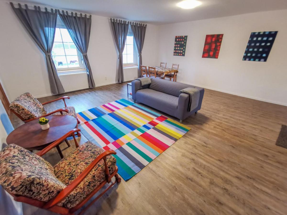 Apartment in Herrenhaus Groß Pinnow Exterior foto